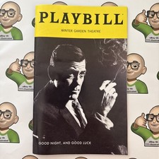 Playbill good night d'occasion  Expédié en Belgium
