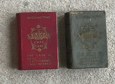 Vintage lexicon card for sale  PETERSFIELD