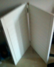 Double wooden white for sale  CROYDON