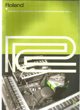 Catalogue roland synthetiseurs d'occasion  Bray-sur-Somme