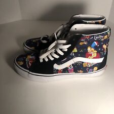 Vans x The Simpsons 2020 Christmas Sk8-Hi masculino tamanho 8.5 feminino 10 preto 721454 comprar usado  Enviando para Brazil