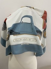 Usado, Cachecol de seda multicolorido RS49# Hermès Citroën" publicado em 1973 más condições comprar usado  Enviando para Brazil