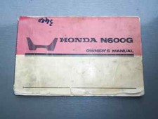 Honda n600g owners d'occasion  Expédié en Belgium