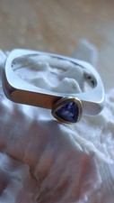 Tansanit ring bicolor gebraucht kaufen  Ritterhude