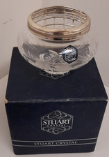 stuart crystal vase for sale  GRAYS