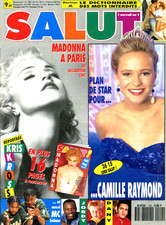 Magazine SALUT n°129, MADONNA, KRIS KROSS, Vanessa PARADIS, Dany BRILLANT, JORDY, używany na sprzedaż Magazine SALUT n°129, MADONNA, KRIS KROSS, Vanessa PARADIS, Dany BRILLANT, JORDY, używany na sprzedaż  Wysyłka do Poland