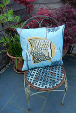 French iosis cushion for sale  POOLE