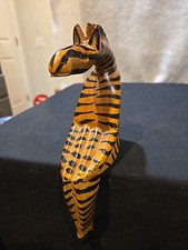 Vintage wooden zebra for sale  Dana Point