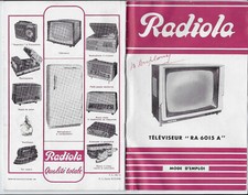 Ancienne radiola. televiseur d'occasion  Lambersart