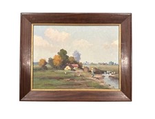 Antique impressionist landscap for sale  Fairfield