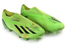 BOTAS DE FUTEBOL ADIDAS X SPEEDPORTAL SG GW8418 7.5 JOGO USADO EDIÇÃO ASSINADA comprar usado  Enviando para Brazil