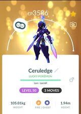 Ceruledge (L-50) 3 Moveset Pokemon Go - T- 20k ou 1M Stardust, usado comprar usado  Brasil 