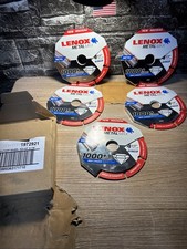 (Lote de 5) Lenox Tools 1972921 Metal Max rodas de corte 4,5 polegadas de diâmetro x 7/8" mandril  comprar usado  Enviando para Brazil