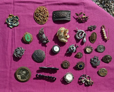 Lot broches vintage d'occasion  Saint-Estève
