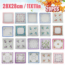 20pcs ladies handkerchiefs for sale  Whippany