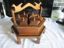 Handcrafted hexagon wooden for sale  STOKE-ON-TRENT