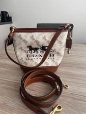 Coach mini bucket for sale  LONDON