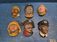Chalkware heads bossons for sale  Bassett