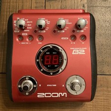 Pedal sintonizador de efeitos múltiplos para baixo ZOOM B2 comprar usado  Enviando para Brazil