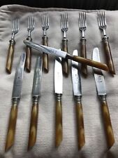 Hornbesteck teile messer gebraucht kaufen  Ehrenburg