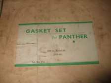 Panther model 500cc for sale  KENILWORTH