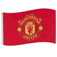 Manchester united flag for sale  LONDON