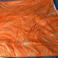 Fabric traditions orange for sale  Tallassee