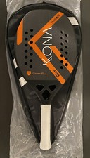 Raquete de tênis de praia Kona laranja trovão 3K carbono + EVA preto extra macio com bolsa comprar usado  Enviando para Brazil