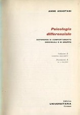 Psicologia differenziale hardc usato Psicologia differenziale hardc usato  Vejano