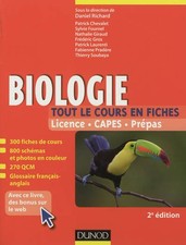 Biologie licence capes d'occasion  France