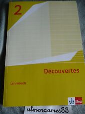Decouvertes lehrerbuch lehrerm gebraucht kaufen  Bruchsal