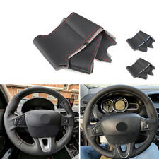 Capa de couro volante de carro para Renault Megane 3 Scenic 3 Kangoo 2 Fluence comprar usado  Enviando para Brazil