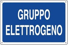 Cartello allumnio 30x20 usato  Crotone