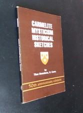 Usado, CARMELITE MYSTICISM HISTORICAL SKETCHES (50th Anniversary) - St.  Titus Brandsma comprar usado  Enviando para Brazil