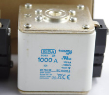 1 PÇ SIBA SQB3 FUSÍVEL ULTRA RÁPIDO 2078432.1000 aR 1000V 1000A 100kA tamanho 3, usado comprar usado  Enviando para Brazil