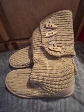 Bearpaw beige knit for sale  Los Lunas