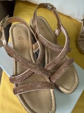 Ladies wedge sandal for sale  GLASGOW
