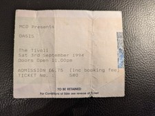 Rare oasis ticket for sale  GRANTHAM