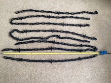 Black plastic spiked for sale  WOKING