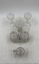 Clear glass textured for sale  Minneapolis