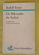 Rudolf steiner philosophie gebraucht kaufen  Mertingen