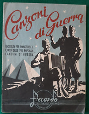 1942 canzoni guerra usato  Marino