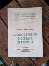 Angelo ambrosio archivio usato  Napoli