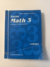 Saxon math student for sale  Saint Louis