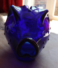 Vintage holmegaard cobalt for sale  ABERDARE