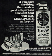 Lubricantes en aerosol lubricantes 'A' publicitarios impresos vintage 1977 si tienes algo segunda mano  Embacar hacia Mexico