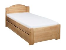 Łóżko drewniane 90x200 z szufladą MIKI, kolor dębowy + stelaż, Meble Doktór na sprzedaż  PL