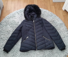 Navy padded winter for sale  BARNSLEY
