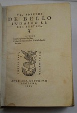 Bello iudaico libri usato  Italia