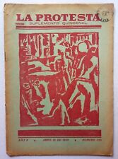La Protesta n° 325 - Anarquismo - Max Nettlau - L. Fabbri- María Lacerda- (1930) comprar usado  Enviando para Brazil